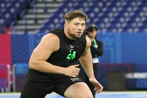 The only draft question left for offensive lineman Monroe Freeling is how high he’ll go