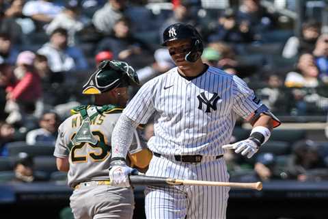 Yankees get one measly hit as they drop series to Athletics