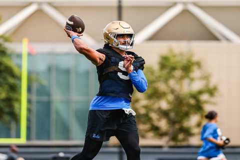 UCLA quarterback Nico Iamaleava says he’s sold on coach Bob Chesney