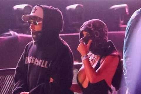 Kim Kardashian and Lewis Hamilton Take Romance to Coachella