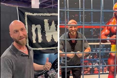 Hulk Hogan 'Hulkamania Forever' WrestleMania Exhibit Visited By Son Nick