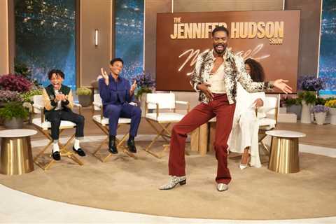 Colman Domingo Shows Off His Moonwalk, Talks Being ‘Protective’ of Young ‘Michael’ Actors on..