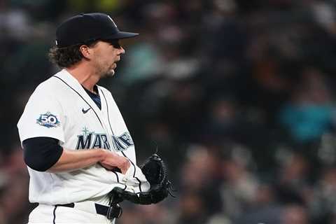 Mariners’ Logan Gilbert catches 108 mph liner with his jersey — here’s why it was a ruled a hit