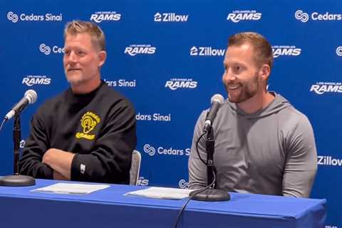 Sean McVay cleared up his Ty Simpson feelings after ‘grumpy’ viral Rams draft moment