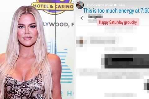 Khloé Kardashian Posted Her Delivery Driver's Extremely Unhinged Response After She Said An Item..