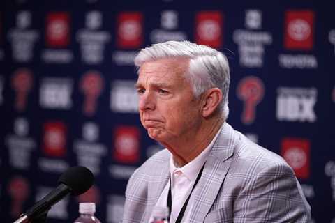 Phillies president Dave Dombrowski refuses to answer why he’s fit for the job after firing Rob..