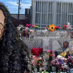 Celeste Rivas' Memorial Outside Family Home Seen After D4VD's Arrest