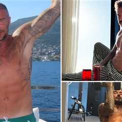 David Beckham's Shredded Shots to Celebrate His 51st Birthday!