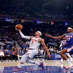 Josh Hart torments 76ers in his unique way as Knicks cruise in Game 1