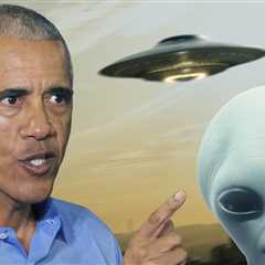 Barack Obama Offers Himself Up as Earth's Future Emissary to Alien Visitors