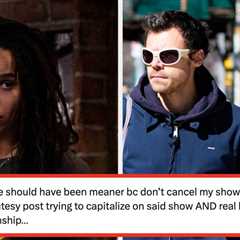 Zoë Kravitz Slammed Hulu For Making A “Tacky” Harry Styles Joke To Promote Her Canceled Show “High..