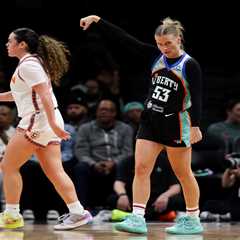 Julie Vanloo dazzles in Liberty debut after getting through ‘dark days’ in her career