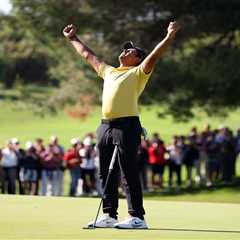 World No. 598-ranked golfer nearly ties Tiger Woods record with stunning win