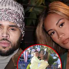 Chris Brown's Baby Mama Diamond Takes Kid to Disneyland Amid Paternity Lawsuit