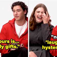Off Campus Stars Ella Bright And Belmont Cameli Put Their Offscreen Friendship To The Test With..