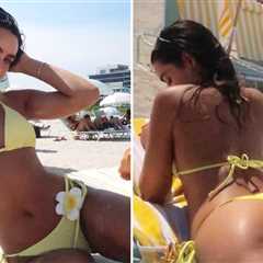 Sommer Ray Is the Ultimate Summer Bae in a Yellow Thong Bikini