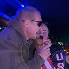 TMZ Celebrity Tour Bus Hosted by Diplo & Major Lazer Member America Foster