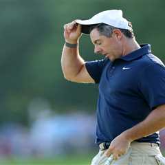 Rory McIlroy left to ‘rue’ three holes that crashed his PGA Championship chances