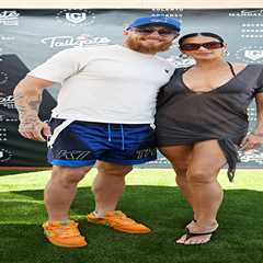 George Kittle’s wife Claire rocks bikini at star-studded Las Vegas birthday bash
