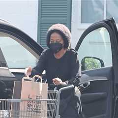 Diana Ross Goes Undercover for Grocery Run in Los Angeles