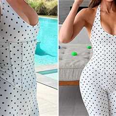 Kardashian Curves -- Guess Whose Polka Dot Hot Shots