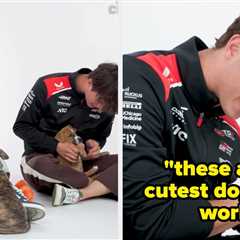 F1 Drivers Ollie Bearman And Esteban Ocon Just Answered A Bunch Of Questions While Playing With..
