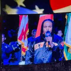 Avery Wilson’s national anthems quickly turning into a Knicks ‘good luck charm’ during playoff run