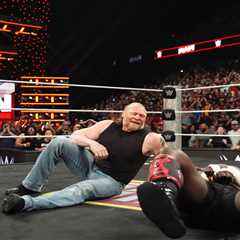 WWE walking fine line with ‘retired’ Brock Lesnar’s return for Oba Femi rematch