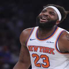 Mitchell Robinson’s broken finger happened away from court as clock ticks on NBA Finals readiness