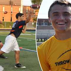 Charlie Kirk throws football with Jimmy Garoppolo in resurfaced clip