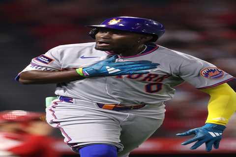 Ronny Mauricio’s late homer leads Mets past Angels for needed win to start May