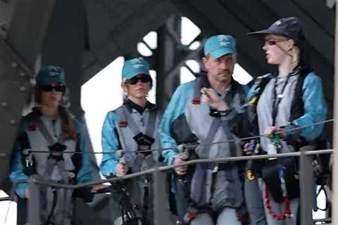 Sydney Sweeney Takes Tour of Harbour Bridge in Australia