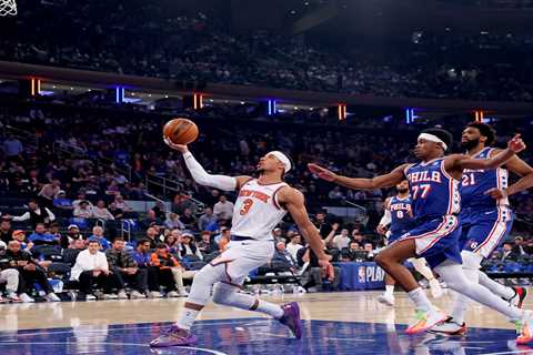 Josh Hart torments 76ers in his unique way as Knicks cruise in Game 1