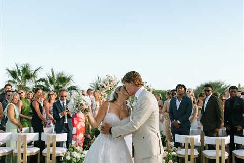 Inside look at JJ McCarthy’s stunning wedding with high school sweetheart