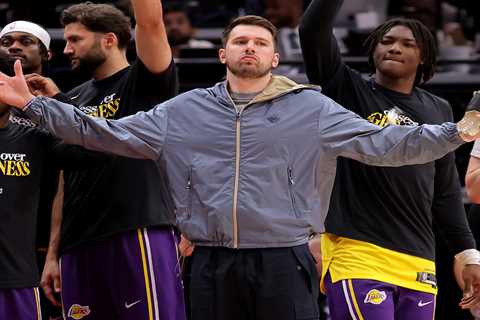 Lakers’ Luka Doncic shouldn’t hurry back: ‘Be very careful’