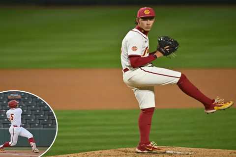 Early offensive explosion propels USC baseball to rout of Nevada