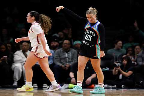 Julie Vanloo dazzles in Liberty debut after getting through ‘dark days’ in her career