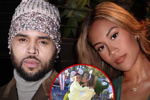 Chris Brown's Baby Mama Diamond Takes Kid to Disneyland Amid Paternity Lawsuit