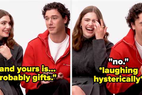 Off Campus Stars Ella Bright And Belmont Cameli Put Their Offscreen Friendship To The Test With..