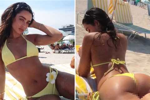 Sommer Ray Is the Ultimate Summer Bae in a Yellow Thong Bikini