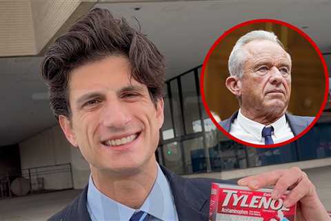 Jack Schlossberg Delivers Subpoena, Tylenol to Cousin RFK Jr.