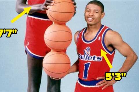 A 5'3 NBA Star And 14 Other Amazing Athletes Who Did Not Have Body Types You'd Expect