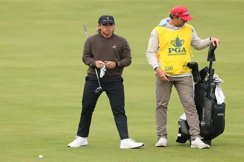 Garrick Higgo, caddie split after PGA Championship late-arrival disaster