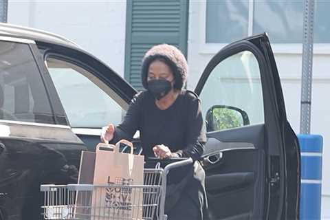 Diana Ross Goes Undercover for Grocery Run in Los Angeles