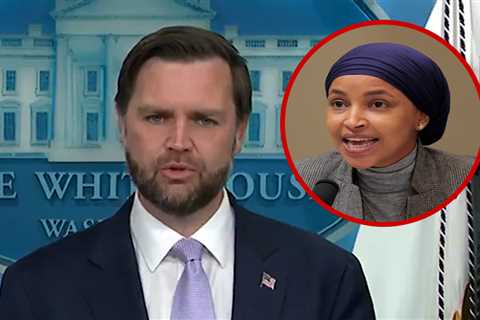 Rep. Ilhan Omar Under Investigation by DOJ, Vice President J.D. Vance Says
