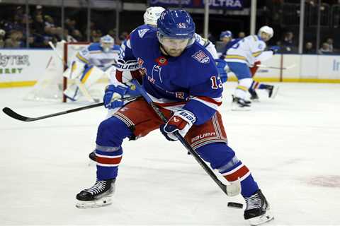 What makes giving Alexis Lafrenière a bigger Rangers role so complicated