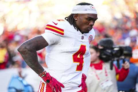 Chiefs’ Rashee Rice had knee surgery before heading to jail for violating probation