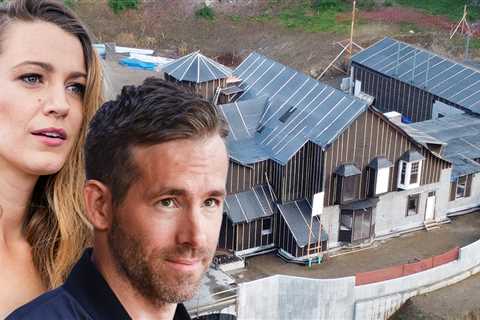 Blake Lively, Ryan Reynolds’ NY Mansion Sits Unfinished Amid $2M Debt Claims