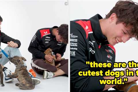 F1 Drivers Ollie Bearman And Esteban Ocon Just Answered A Bunch Of Questions While Playing With..