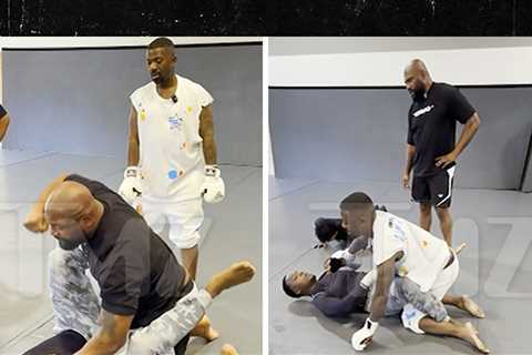 Ray J Trains With Chuck Liddell, Rampage Jackson Before MMA Fight
